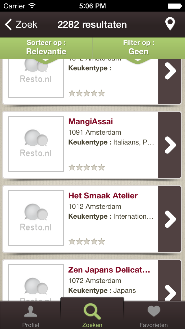 How to cancel & delete Resto.nl from iphone & ipad 4