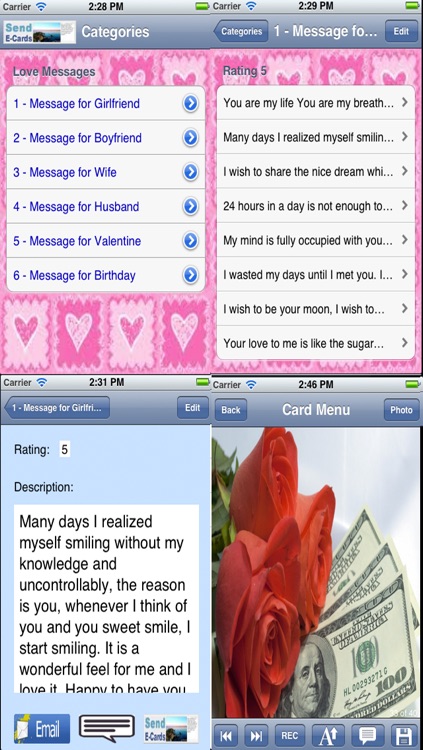 Flowers Love Cards screenshot-4