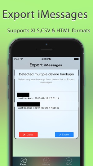 Export Messages - Save Print Backup Recover Text SMS iMessag(圖3)-速報App