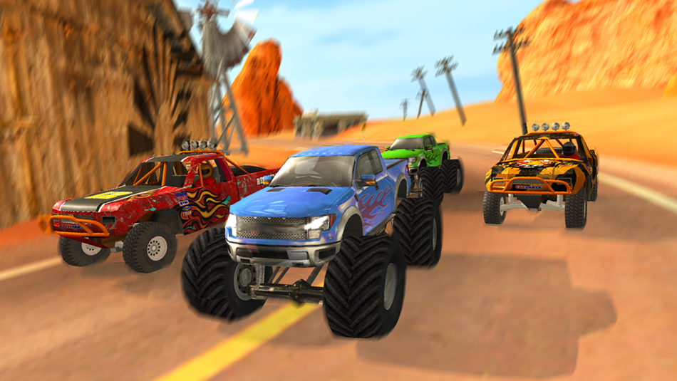 3D Monster Truck Racing - 1.1 - (iOS)