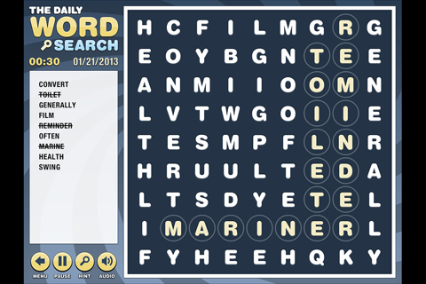 Daily Word Search screenshot 3