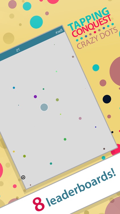 Tapping conquest - crazy dots