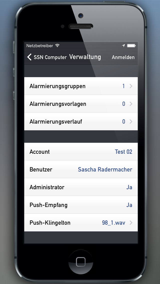 App screenshot
