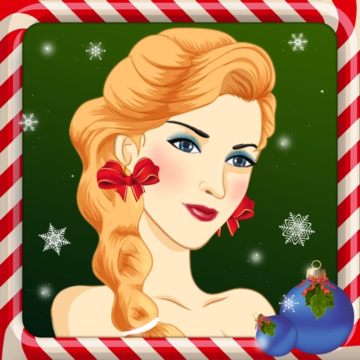 Beautiful Royal Princess Dressup - Christmas Girl Fashion & Santa Make-over Games