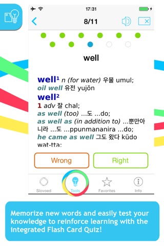 Korean <-> English Slovoed Compact talking dictionary screenshot 4