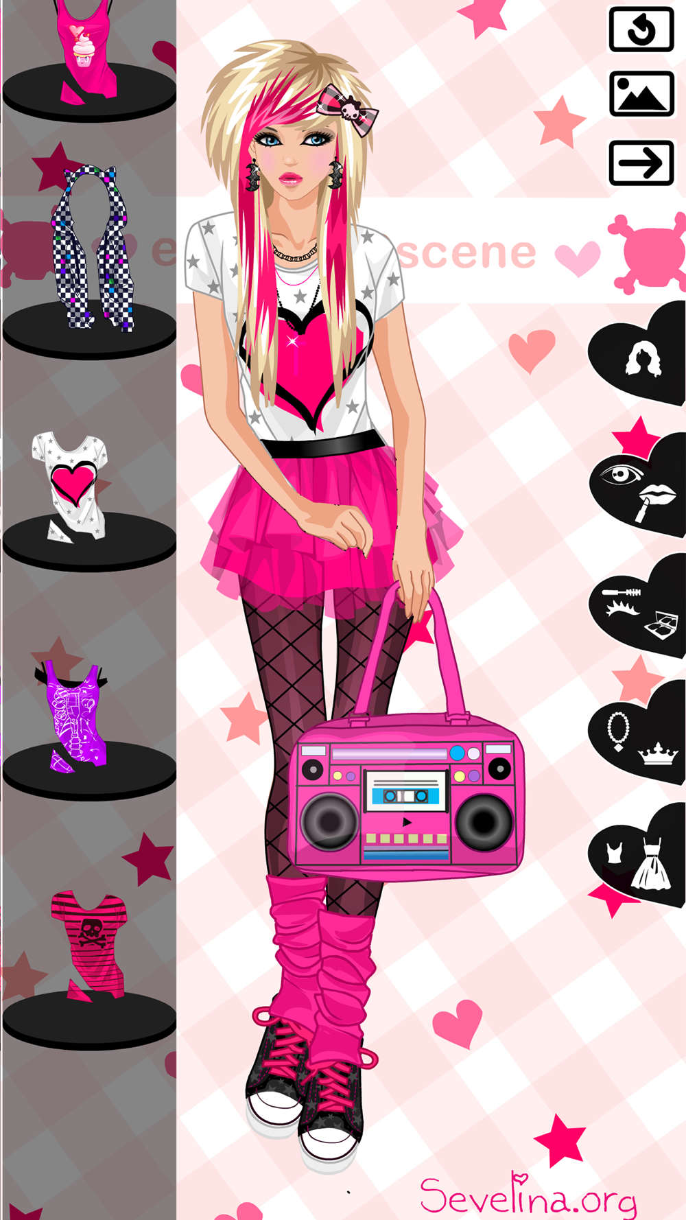 Emo Dress Up game Free Download App for iPhone - STEPrimo.com