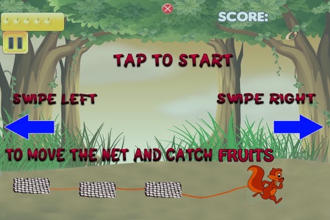 Fruit Drop : Catch Falling Fruits and Nuts! screenshot 2