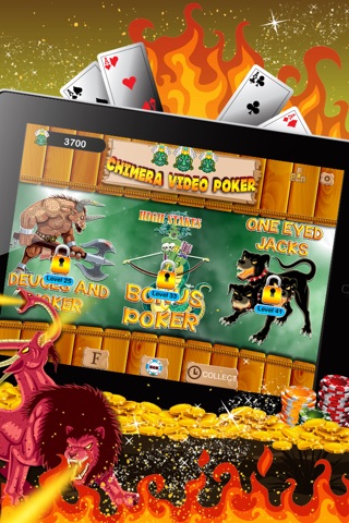 Chimera Video Poker : Big fun with classic adventure casino poker game screenshot 4