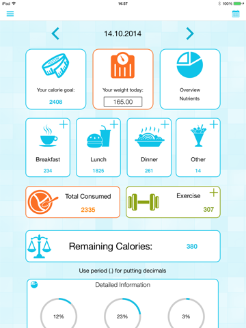 Calorie Counter and Weight Loss Watcherのおすすめ画像1