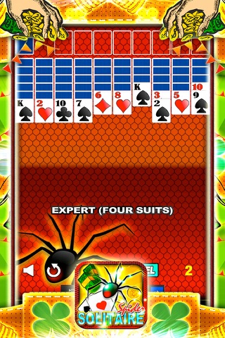 Spider Solitaire Mega Royale Vegas City Blitz - Free Classic Deluxe Cards Game Casino Arena Solitaire 3d Madness HD Edition screenshot 2