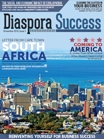 Diaspora Success - #1 Magazine On Diaspora Success screenshot 2