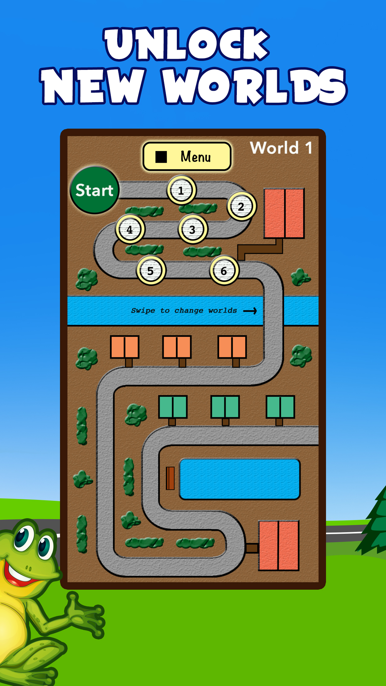 Froodie - Road Crossing Frog Frogger screenshot 3
