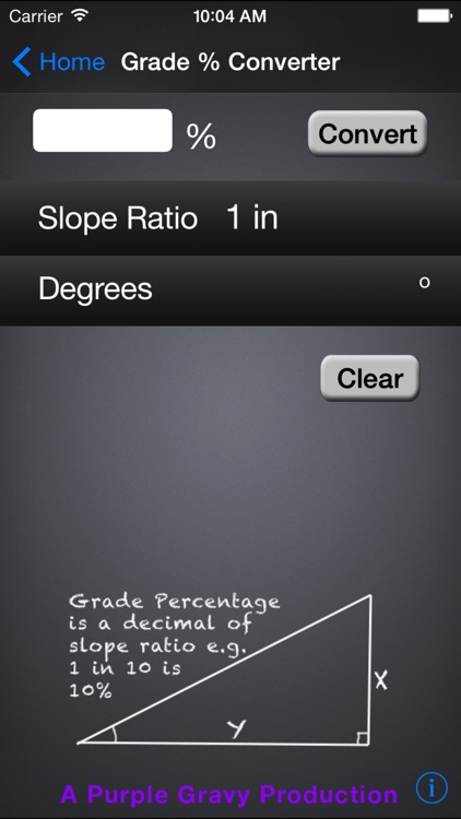 Handy Grade Converter