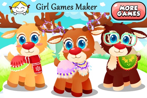 Santa's Reindeer Dress Up Salon screenshot 3