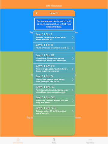 Screenshot #6 pour SAT Grammar Prep