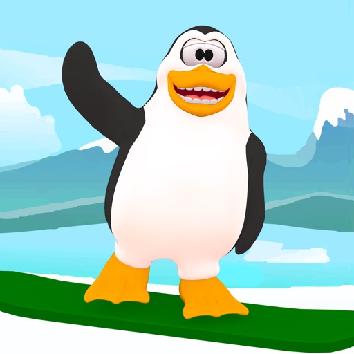 Penguin Snowboard Shredder Dash: Downhill Mountain Racing Pro