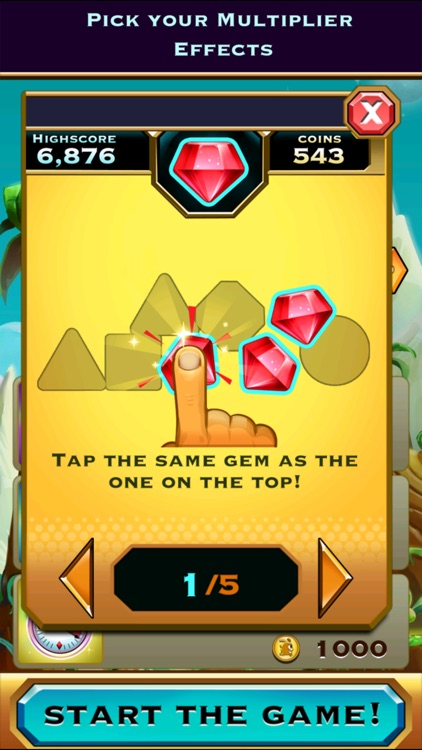 Gemstone Drop