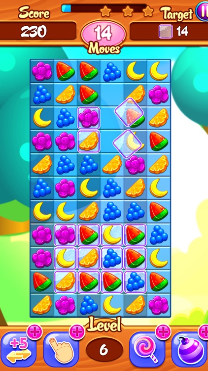 Sweetest Fruit Jelly Quest Saga: Swap Match 3 Puzzle Best Fun Game screenshot-3