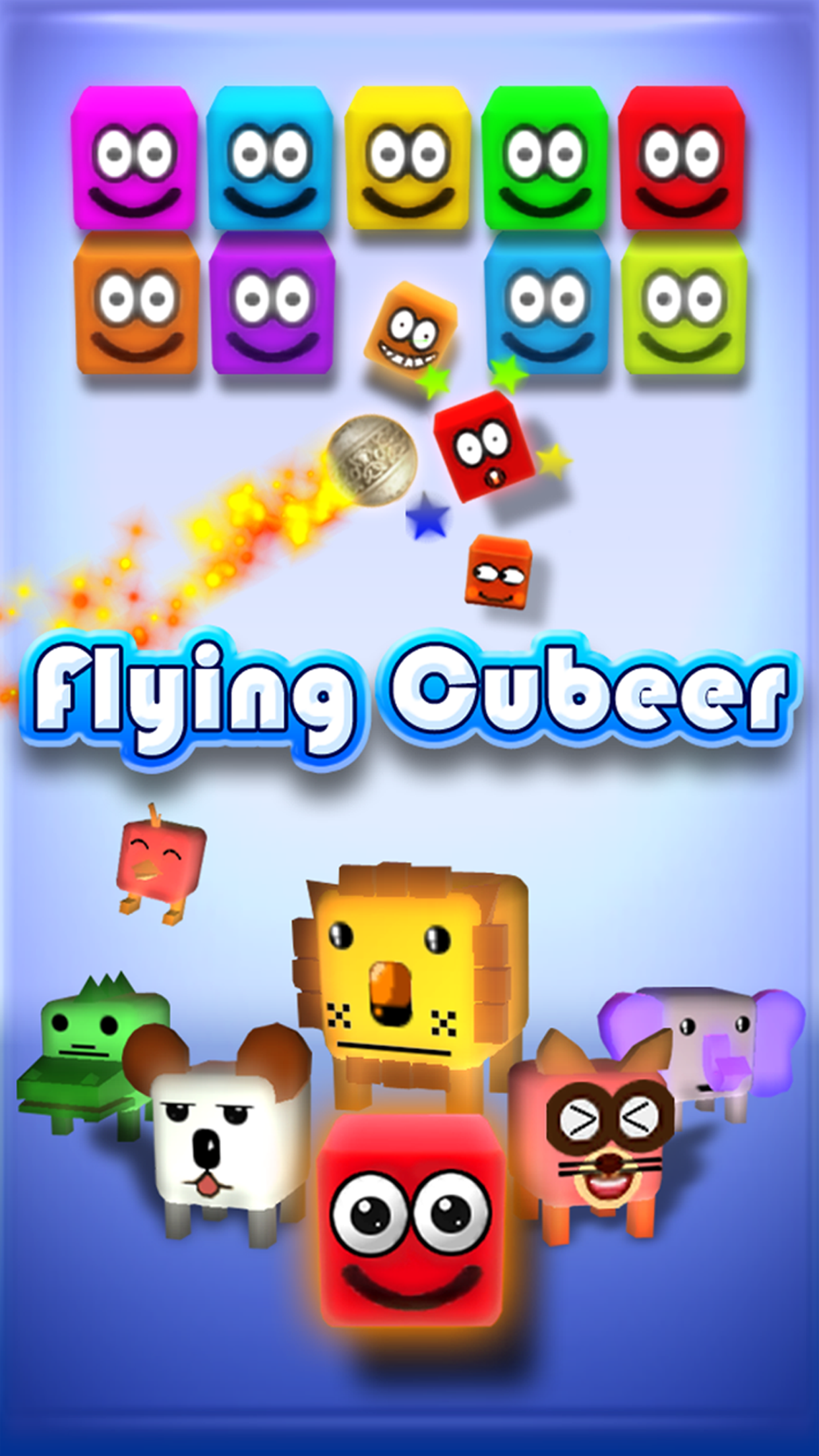Flying Cubeer - U2 Brick Breaker 3D screenshot 4