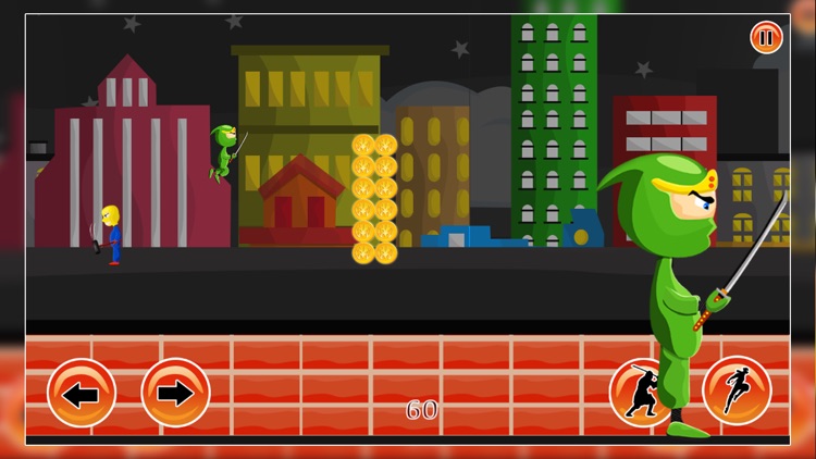 Crime City Street : The Ninja Police Fighter Fighting Outlaw - Free screenshot-4