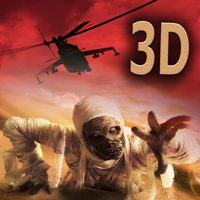 Blackhawk Helicopter Zombie Run 3D - An epic air supremecy apocalypse war