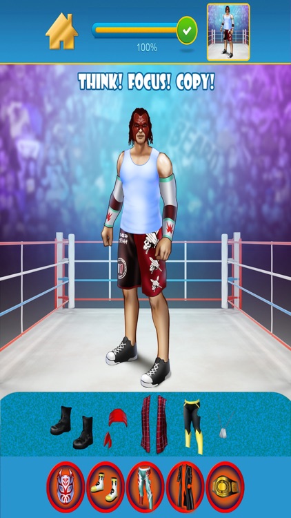 Champion Wrestling Mania Copy And Draw Power Club Game - Free