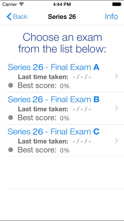 TesTeachers Series 26 Final Exam Prep
