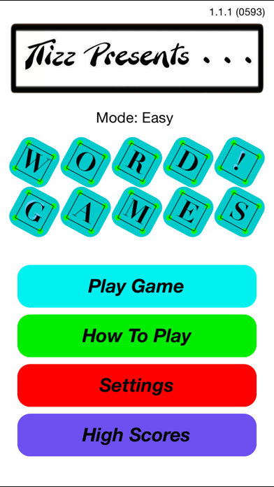 Word Games! app screenshot 1