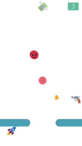 Bouncing Ball UP! - Red Dot Dodge Dashのおすすめ画像3