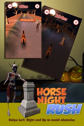 Horse Night Rush screenshot 2