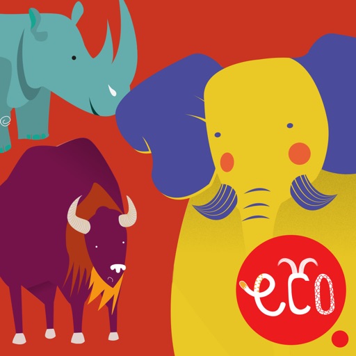Storybook for Kids: Elephant, Rhino and Buffalo - The Fun Animal Adventure for Children 3, 4, 5 to 6 year old icon