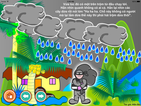Screenshot #5 pour Truyện thiếu nhi: Cây dừa nghịch ngợm (HB)