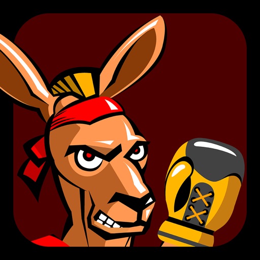 Kangaroo Kick-Boxing Icon