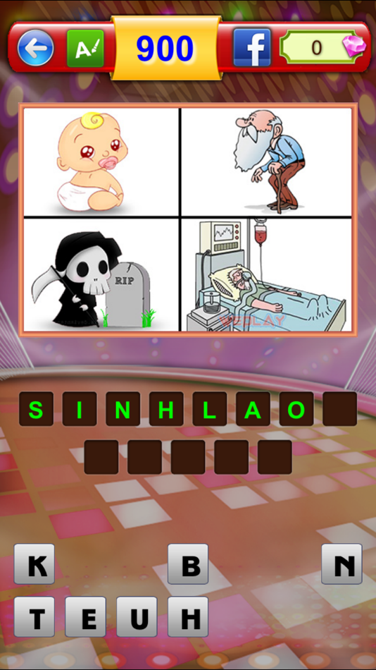 #3. Bắt Chữ 2 (iOS) 由: WePlay Media and Technology Joint Stock Company