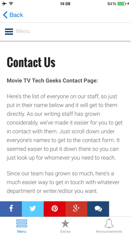 Movie TV Tech Geeks News screenshot-3