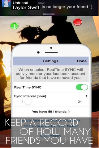 Unfriend - For facebook blocking friend list - Pro screenshot 2