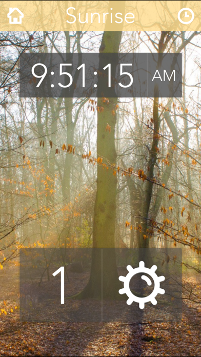 Nature Sounds Free Clockstand - Naturely iPhone screenshot 4 - Health & Fitness app