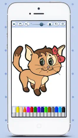 Game screenshot Connect and paint animal draws apk