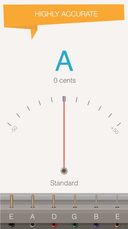 Silvertune: Guitar Tuner screenshot-0