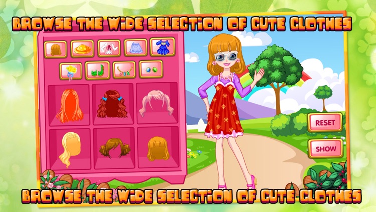 Girly Dressup & Makeover