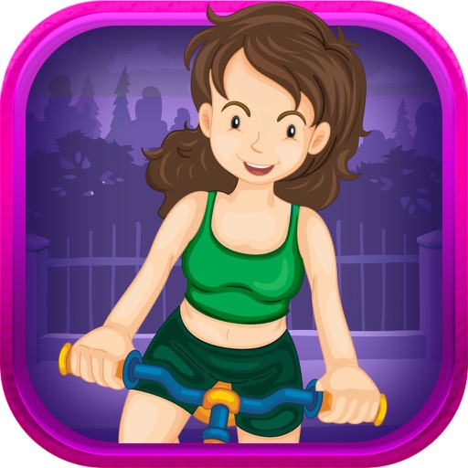 Extreme Girl Biker Racing - Awesome Endless Park Ride iOS App