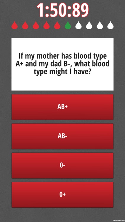 REDONO Blood Quiz