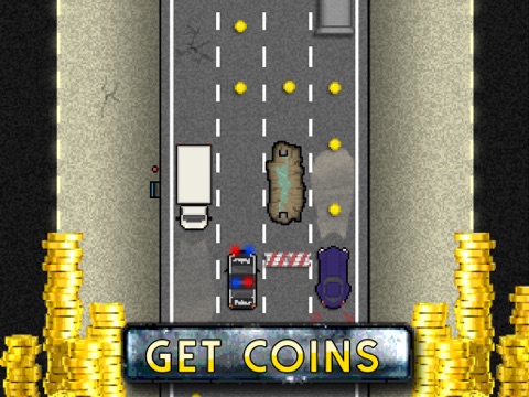Screenshot #5 pour Survivant de course de voiture - une course de la circulation des voitures pour être un roadkill zombie et d'éviter la poursuite de la police