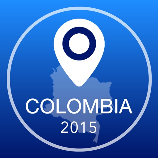 Colombia Offline Map + City Guide Navigator, Attractions and Transports icon