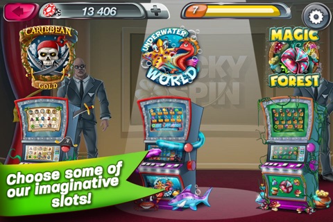 Lucky Spin: Slots Deluxe Game - Big Win Cherry Casino! Las Vegas Slot Games screenshot 3