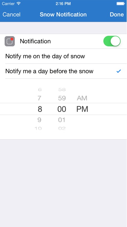 Will it Snow? - Snow condition and weather forecast alerts and notification screenshot-4