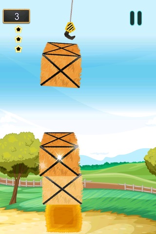 A Kids Building Balance Stack Hay Blocks - Farming Tiny Tower Stack’R Games Free screenshot 4