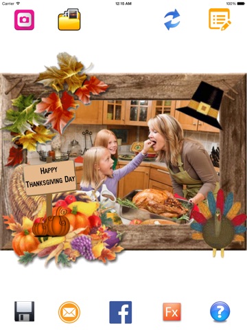 Thanksgiving Photo HD - make special thankful photo screenshot 3