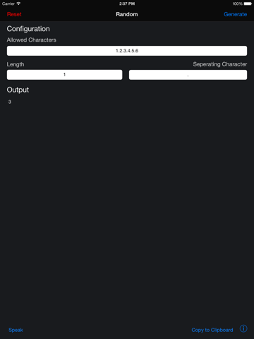 Screenshot #5 pour Random Number & Text Generator