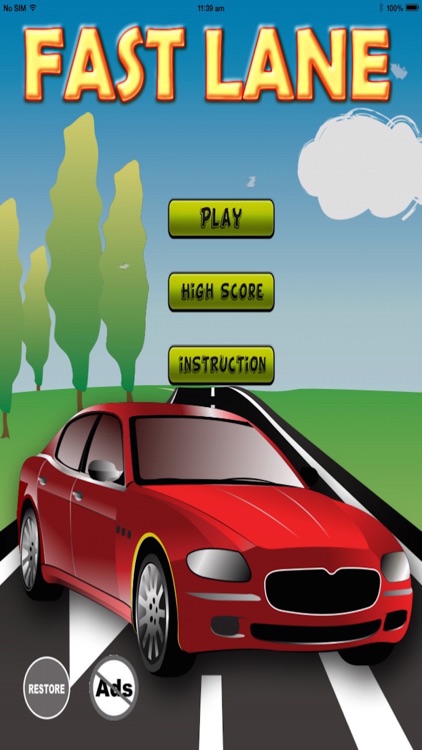 Fast Lane - Real GTI On Asphalt Road